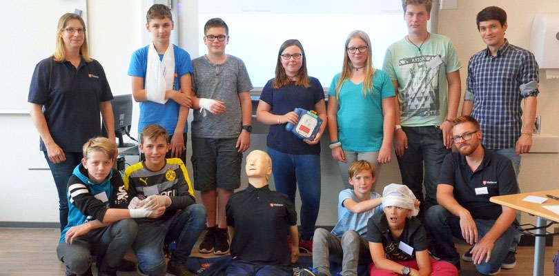 Startschuss Fur Nachwuchssanitater Igs Stade